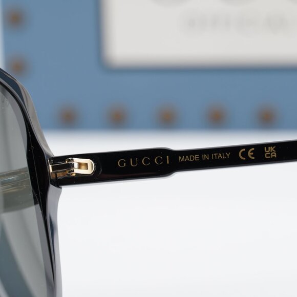 Gucci GG0533SA 001 Square Sunglasses - Black/Grey main image 6
